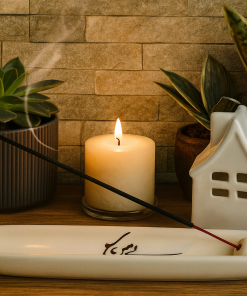 ست جا شمعی و جا عودی